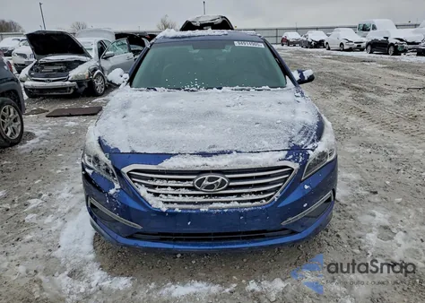 2015 Hyundai Sonata Se from USA, damaged, VIN 5NPE24AFXFH160411